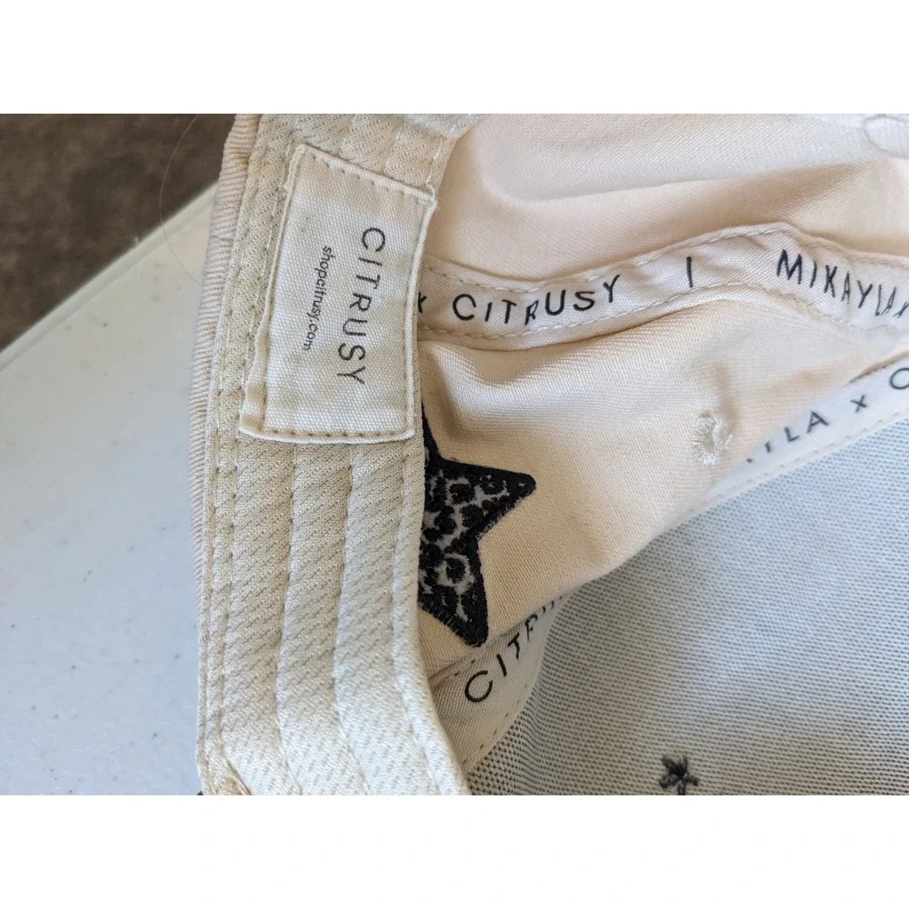 Citrusy x Mikayla Vallati The Leisure Love Club Leopard Print Baseball Cap Hat